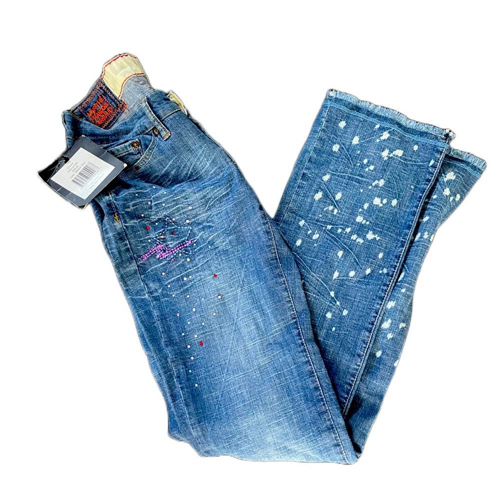Marithe Francois Girbaud Women Jeans Glam Straight Size  26
